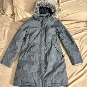 THE NORTH FACE Women's Herringbone Arctic Parka- Size M, Grey